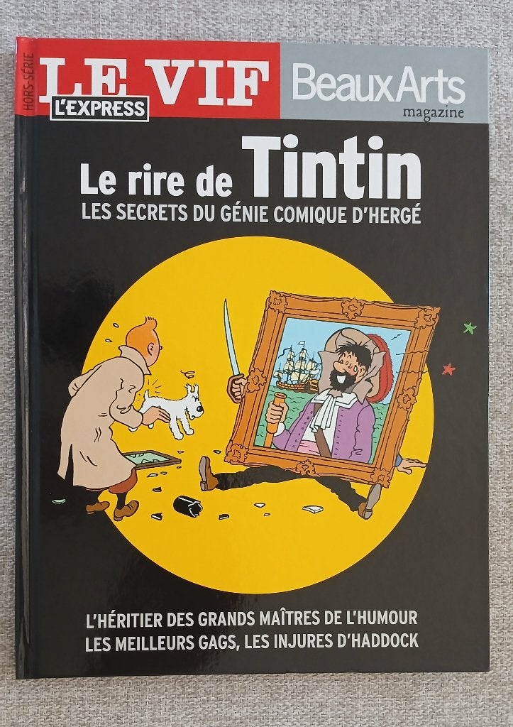BD Le rire de Tintin, les secrets du génie comique d'Hergé, Une BD, Enlèvement ou Envoi, Neuf