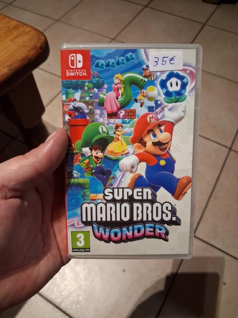 Jeux switch super mario bros.wonder, 2 joueurs, Aventure et Action, Enlèvement, Utilisé