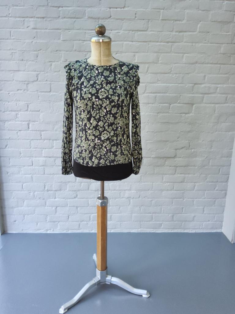 Magnifique chemisier Esprit, Enlèvement ou Envoi, Taille 36 (S), Vert, Porté