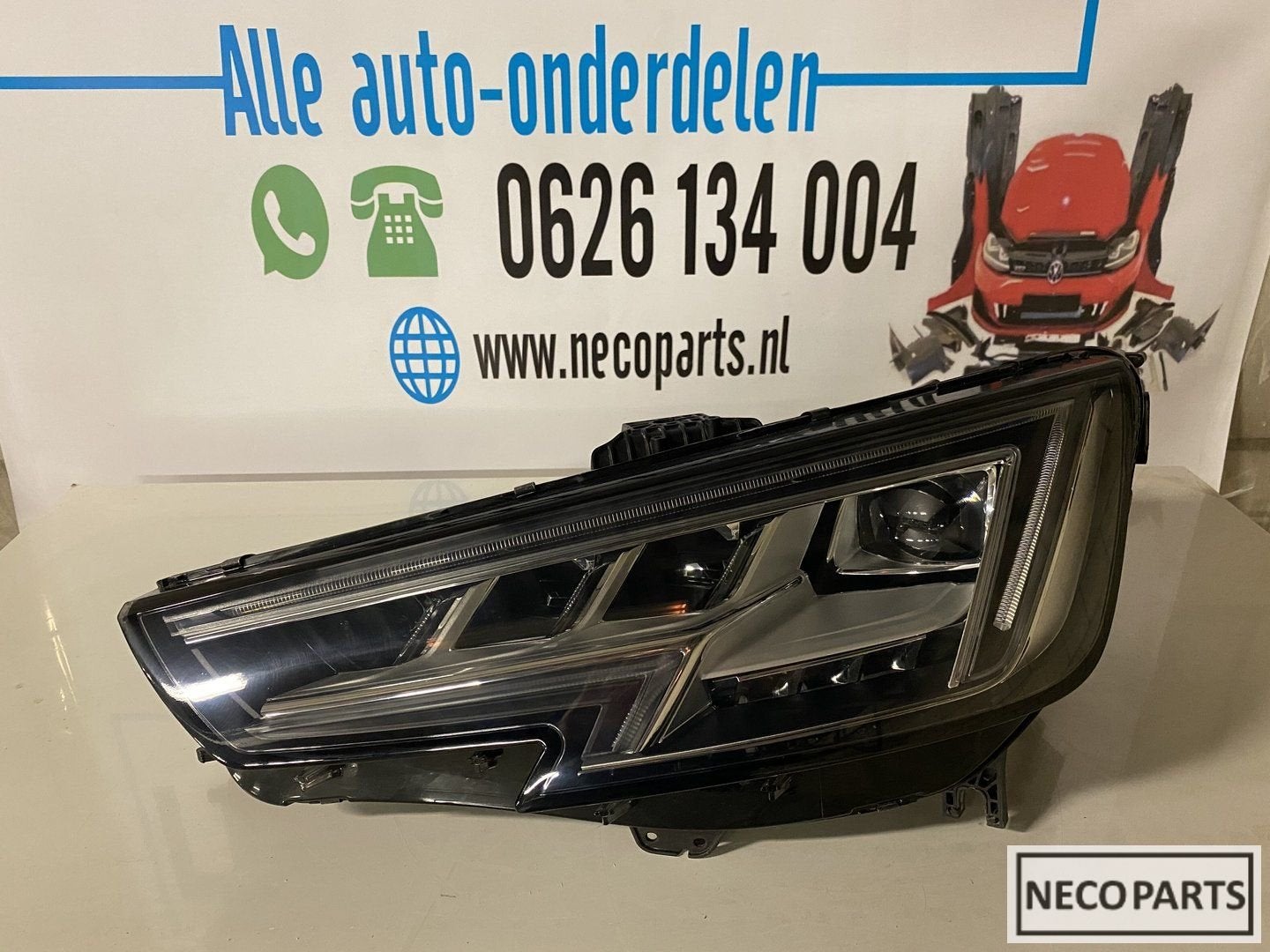 AUDI A4 S4 B9 8W VOL LED MATRIX KOPLAMP LINKS 8W0941035, Gebruikt, -, -, -