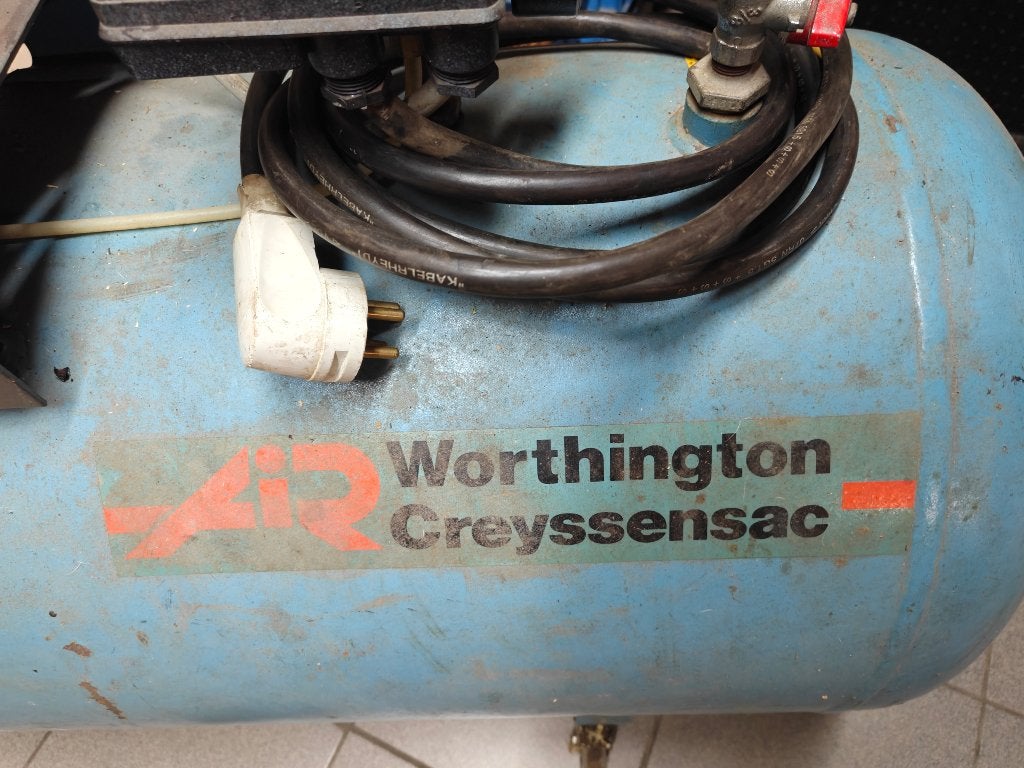 Compresseur Worthington Creyssensac 200L–10 bar(cuve percée), Bricolage & Construction, Enlèvement, Utilisé, 10 bars ou plus, 100 litres ou plus