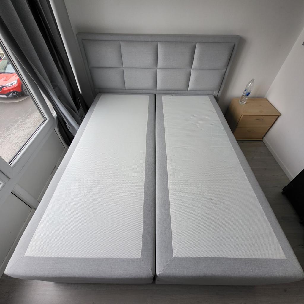 Boxspring 160/200 cm, Ophalen of Verzenden, 200 cm