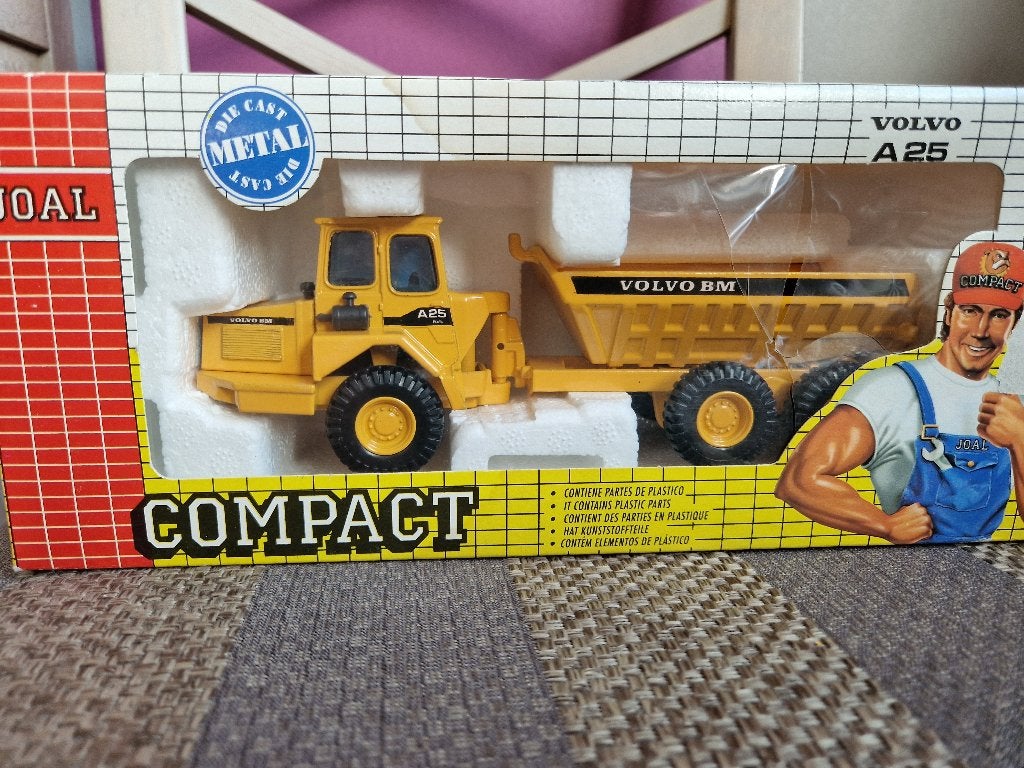 Joal Compact 231 miniature 1:50 Volvo A25 Dumper Tombereau, Ophalen of Verzenden, Zo goed als nieuw, Bus of Vrachtwagen, Overige merken