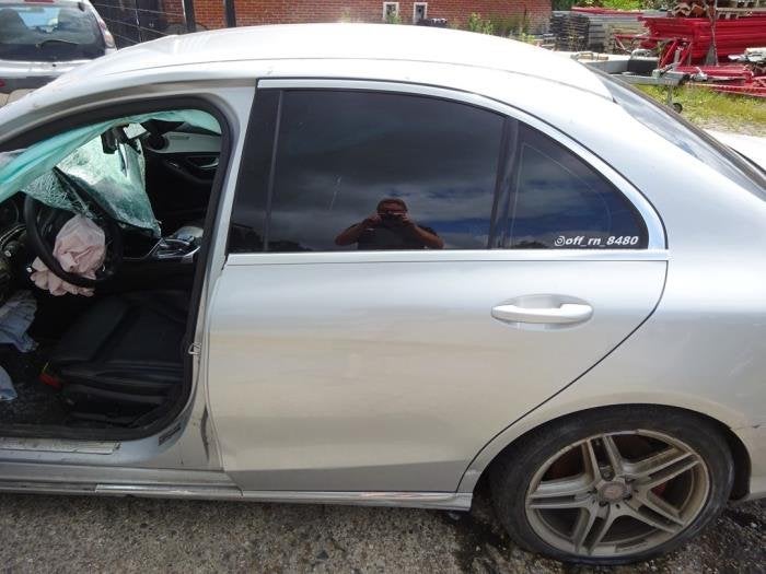Portière 4portes arrière gauche d'un Mercedes C-Klasse (77, 3 mois de garantie, Utilisé, Porte, -