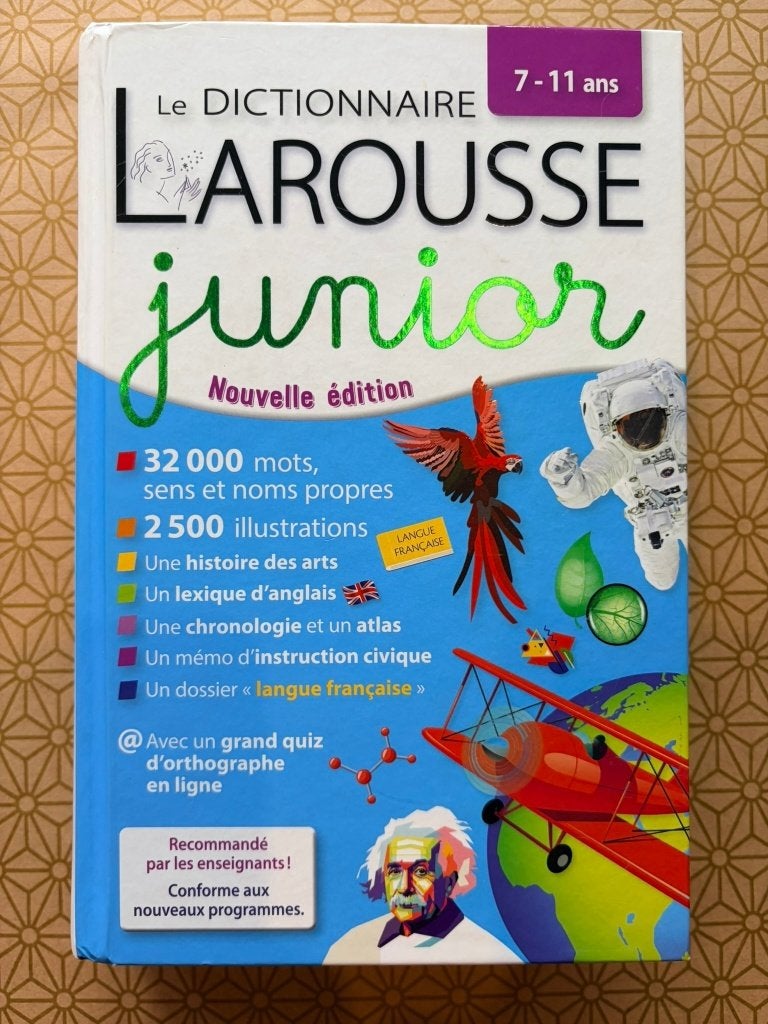 Dictionnaire Larousse junior 7–11 ans — 32 000 mots, Enlèvement, Utilisé, Non-fiction