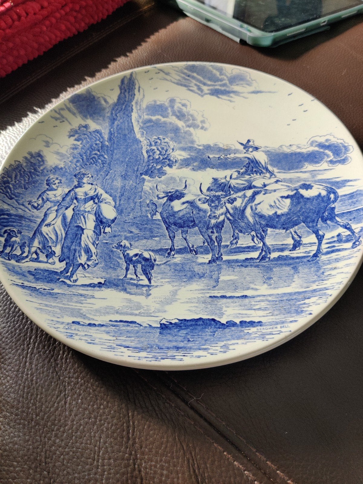Delfts bord, Antiek en Kunst, Verzenden