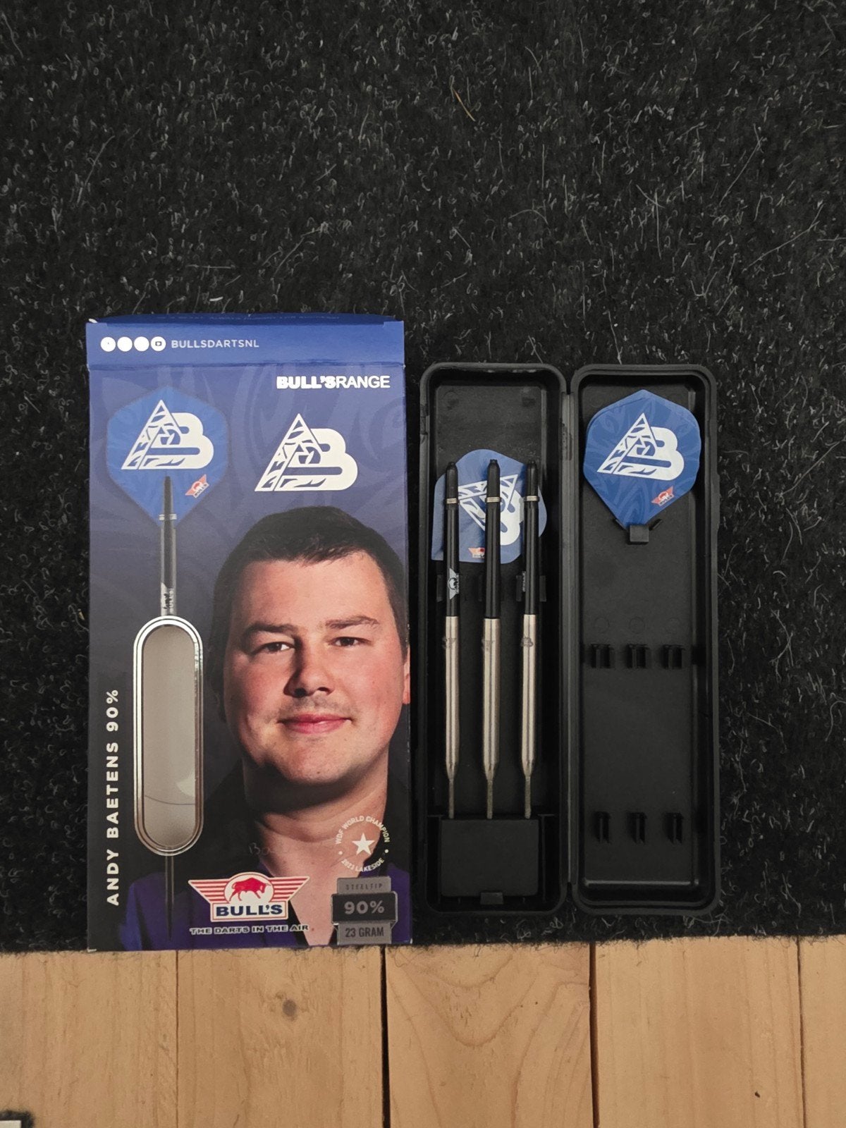 Andy baetens 23gr, Sport en Fitness, Darts, Ophalen of Verzenden, Pijlen