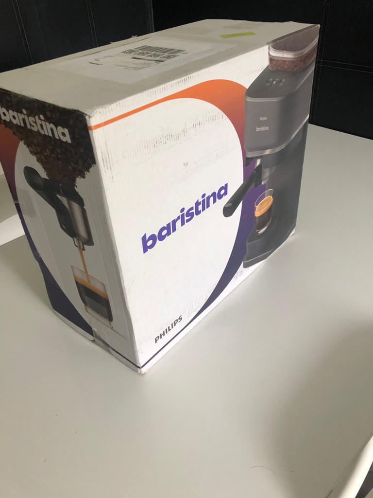 Machine café grains Philips Baristina noire neuve, Elektronische apparatuur, Koffiezetapparaten, Afneembaar waterreservoir, Espresso apparaat