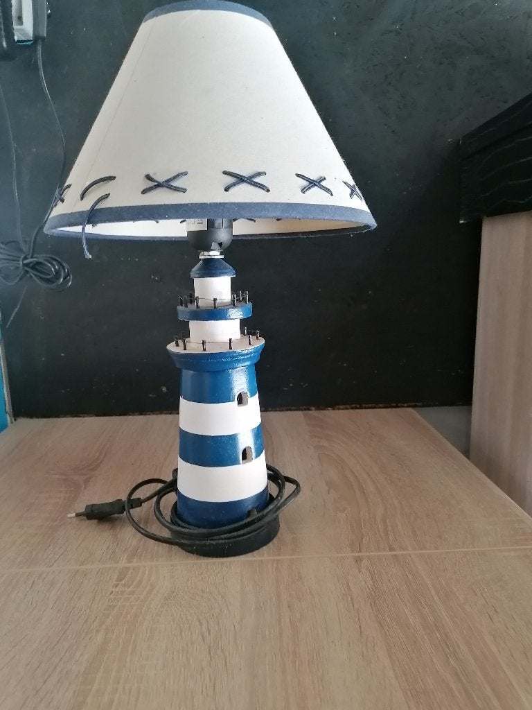 lampadaire, Overige merken, Gebruikt, Meerkleurig, Hout