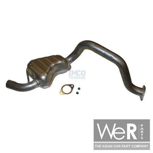 Einddemper uitlaat – SsangYong Korando 1998-2005 (24601WR063, Auto-onderdelen, -, -, Ophalen of Verzenden, -