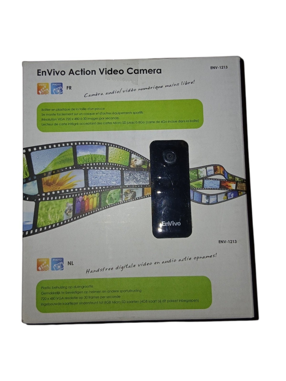 EnVivo Action Video Camera, Ophalen of Verzenden, Zo goed als nieuw, Overige typen