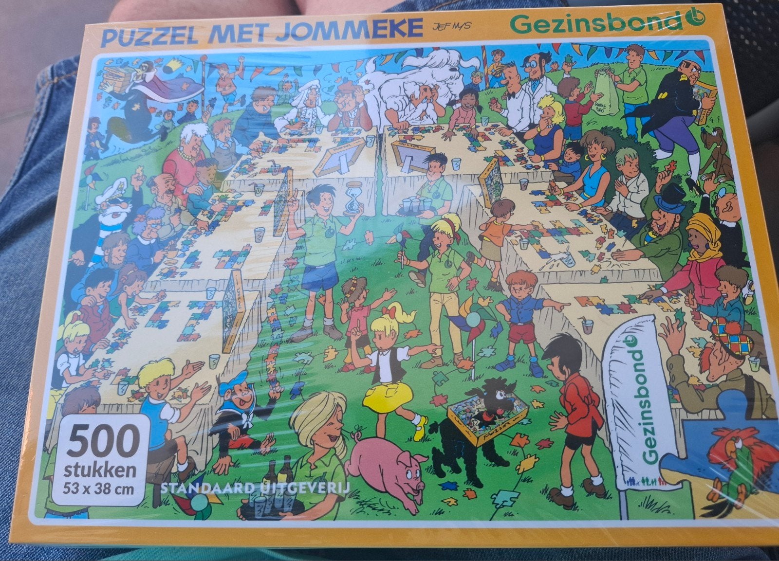 Puzzel met jommeke, Hobby en Vrije tijd, Ophalen of Verzenden