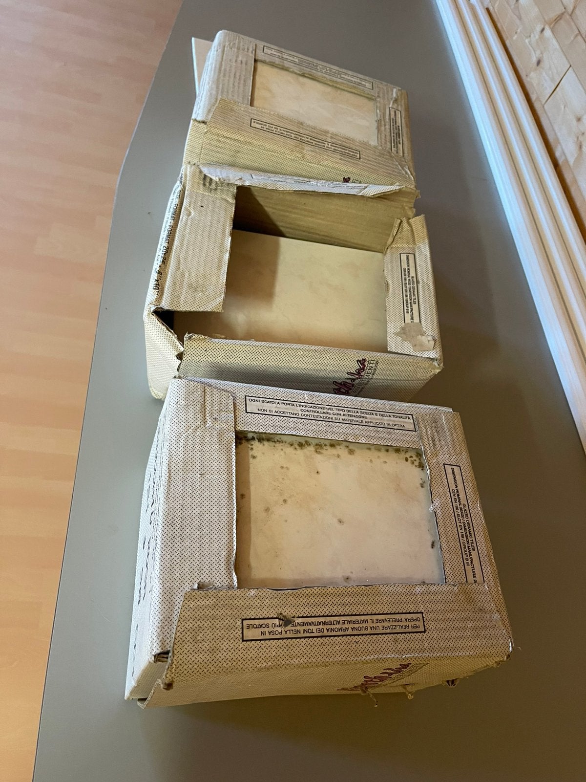 Lot Italiaanse Vintage Wandtegels ‘Broccato Rosa ca. 2,3 m², Doe-het-zelf en Bouw, Ophalen of Verzenden, Keramiek, Overige typen
