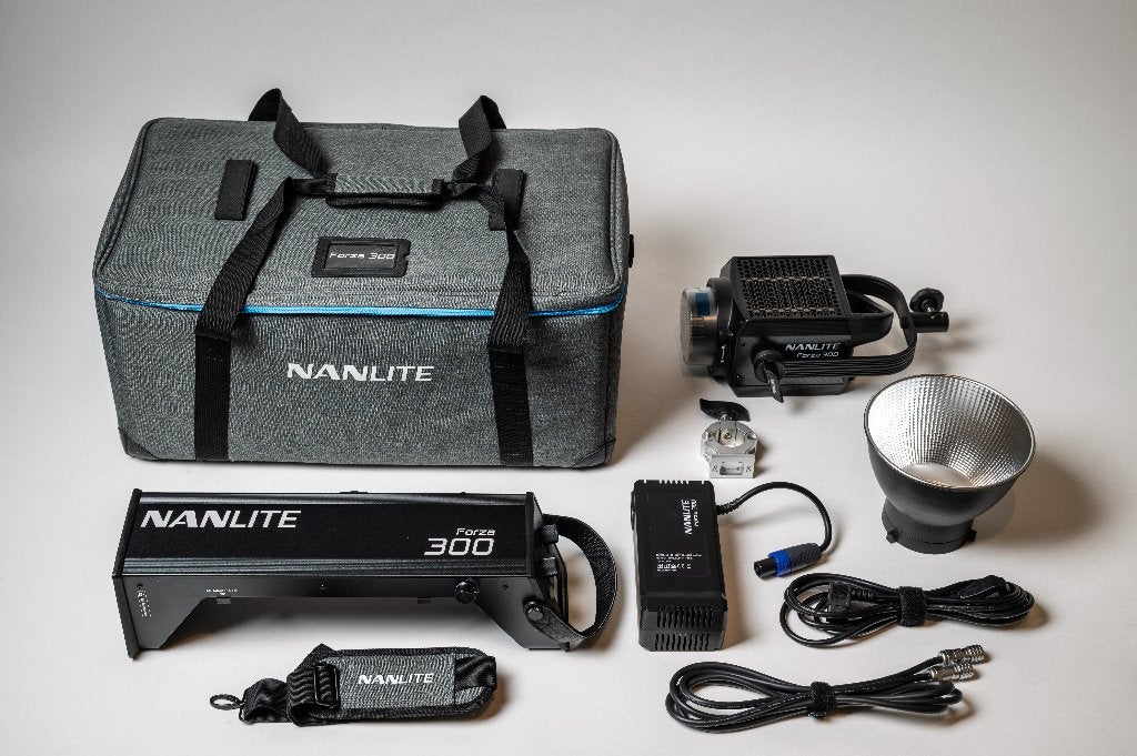 Nanlite Forza 300 COB LED licht, Audio, Tv en Foto, Ophalen, Zo goed als nieuw, Dimbaar, Overige merken