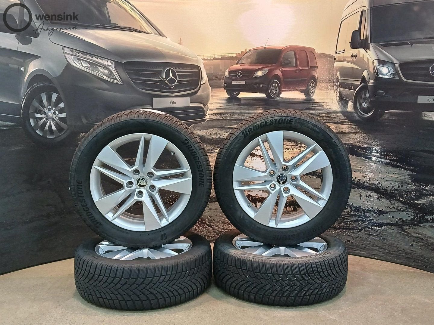 Winterset Skoda Superb 17"(#971), Autos : Pièces & Accessoires, Pneus & Jantes, Pneus et Jantes, Véhicule de tourisme, -, 17 pouces