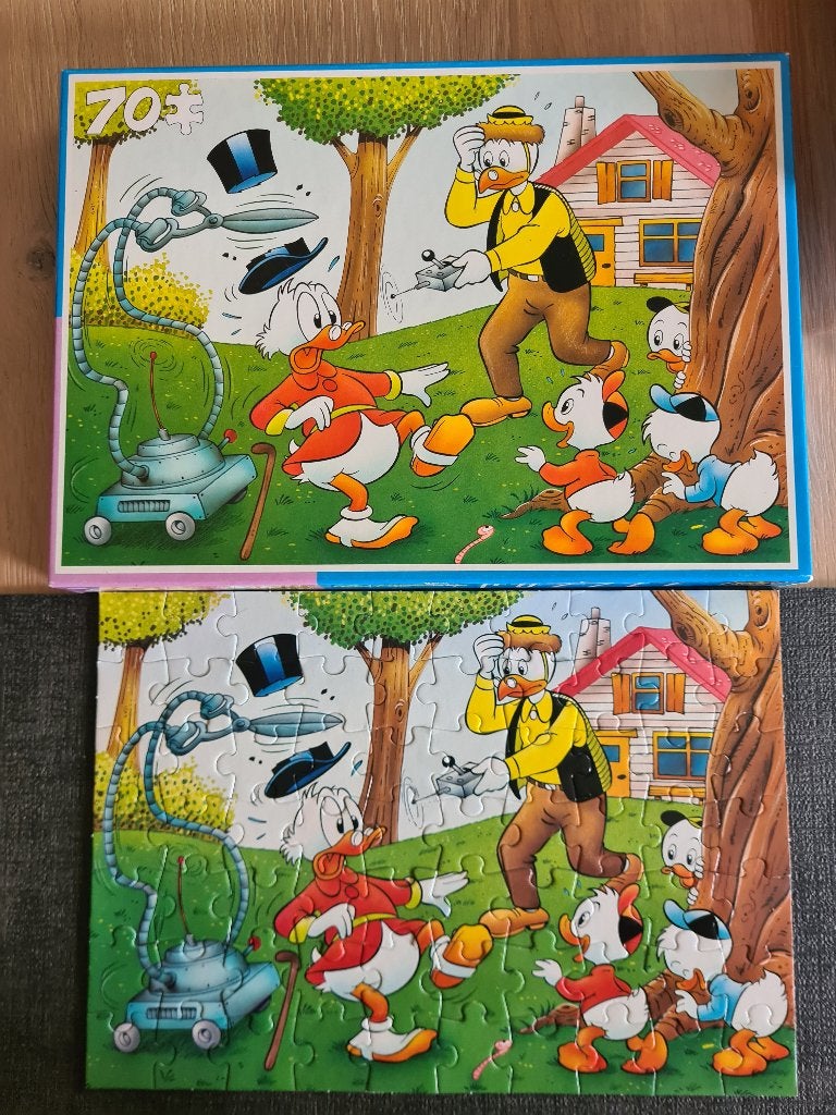 Puzzel Donald Duck 70 stuks, Enlèvement