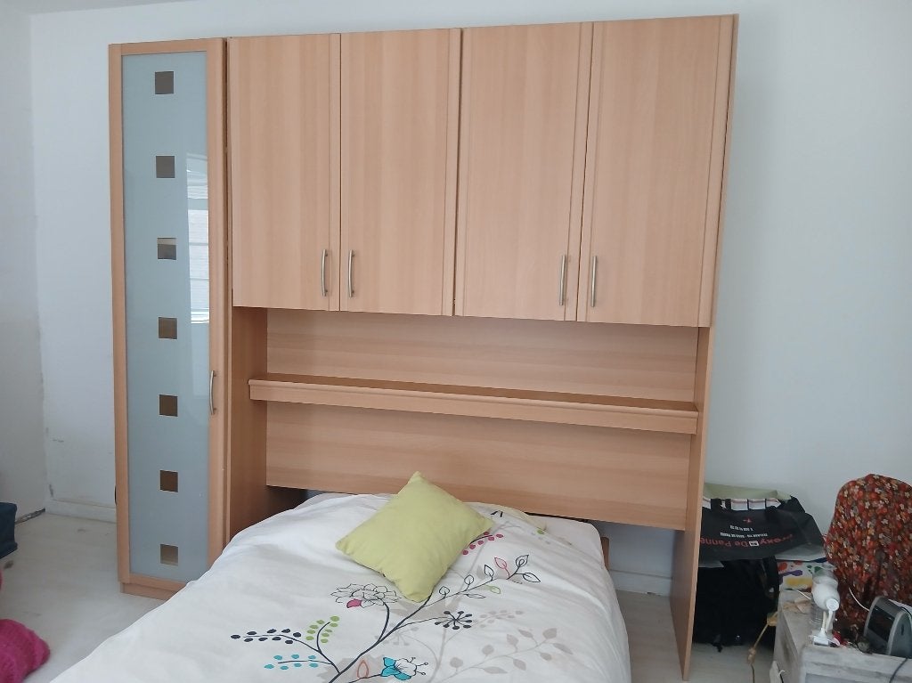 Armoire de conversion gratuite pour un lit jusqu'à 1,60 m, Enlèvement, Utilisé