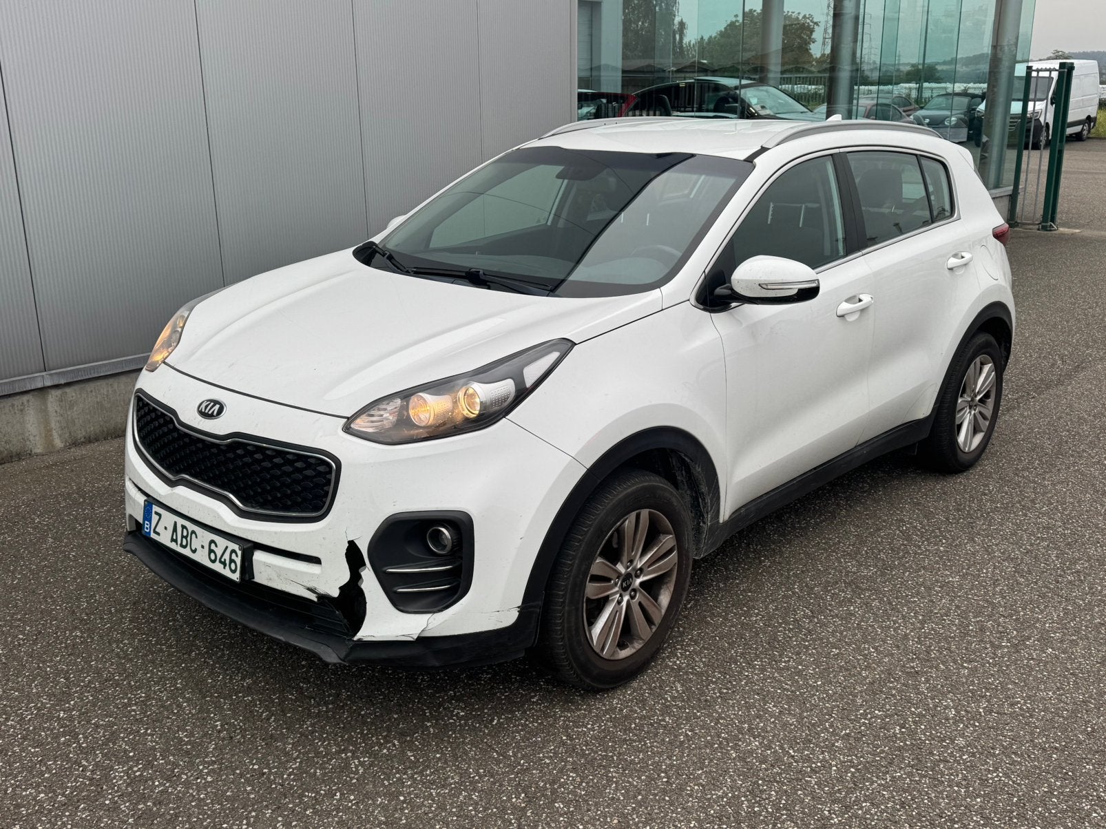 Kia Sportage 1.6 essence/2018-138.000Km EXPORT-MARCHAND, Autos, Achat, Euro 6, Entreprise, Boîte manuelle