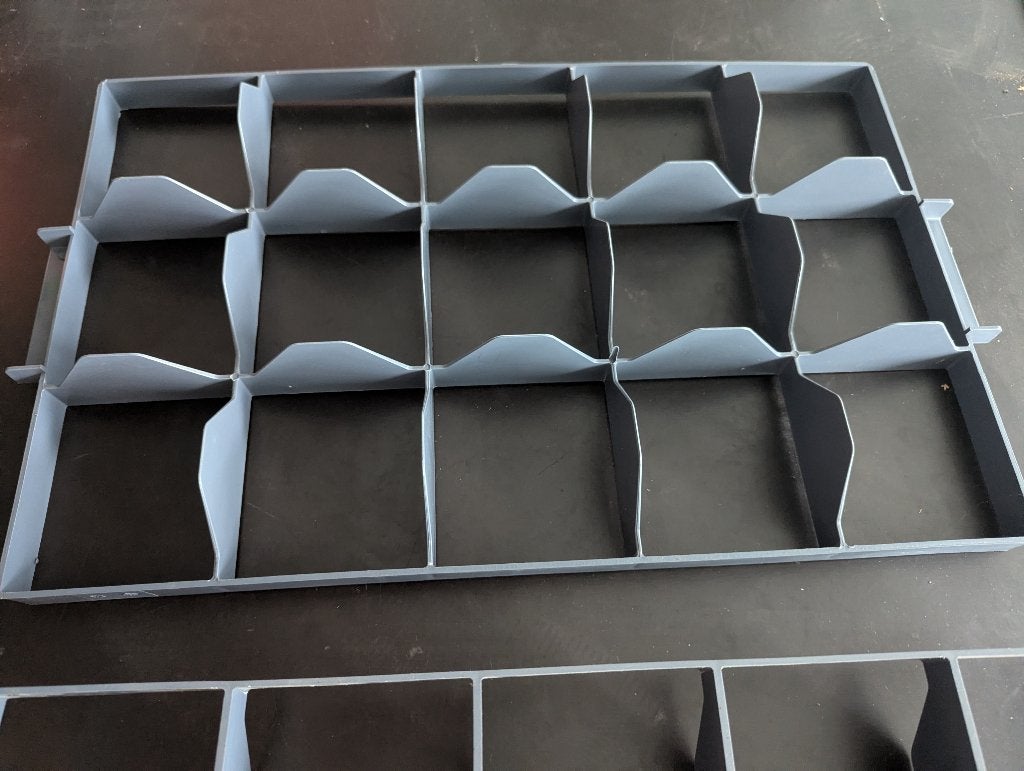 Nieuw!! Vakverdeler voor 60x40 bakken bv glazen, ..., Ophalen, Dranken