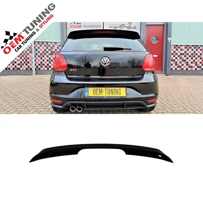 Dakspoiler geschikt voor POLO 6R 6C | GTI Look | 2009-2017 |, Auto-onderdelen, Carrosserie, Bumper, Volkswagen, Achter, Nieuw