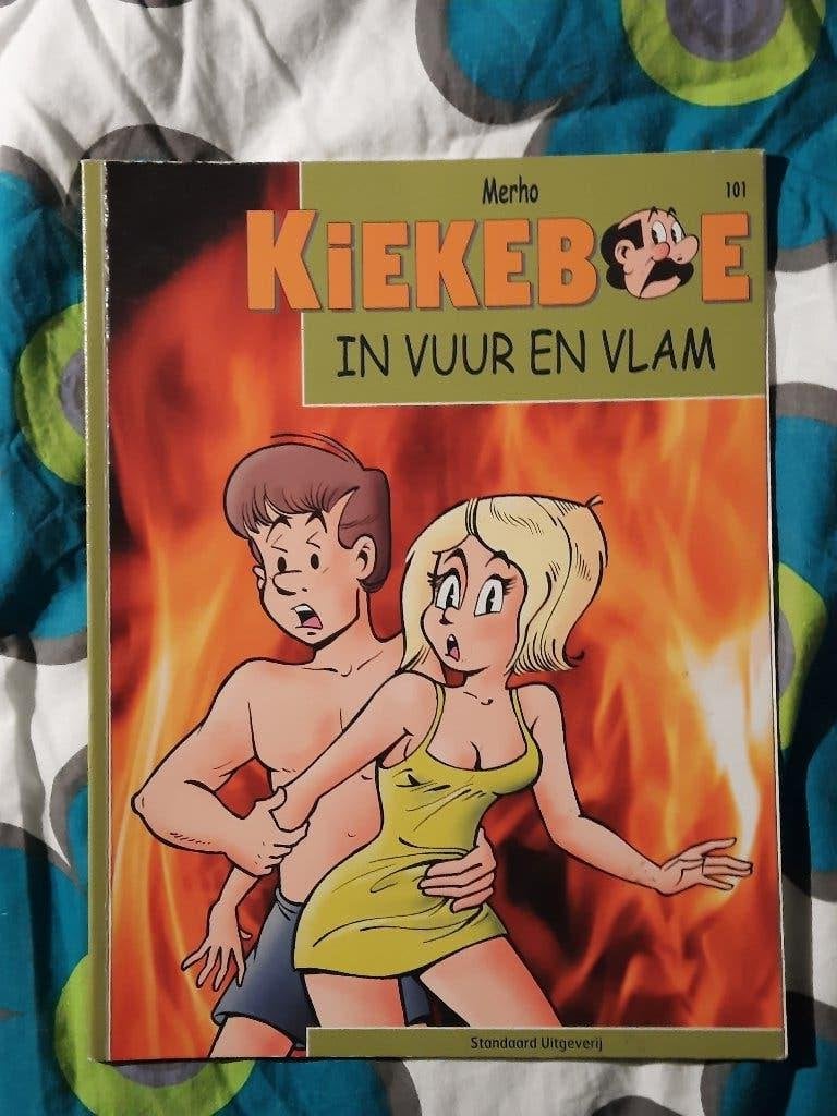 Kiekeboe 101: in vuur en vlam, Une BD, Enlèvement ou Envoi, Comme neuf