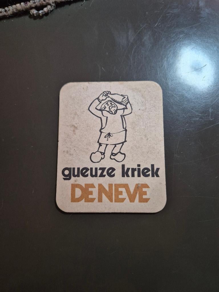 Sous bock De Neve, Verzamelen, Ophalen of Verzenden, Gebruikt, Viltje(s), Overige merken
