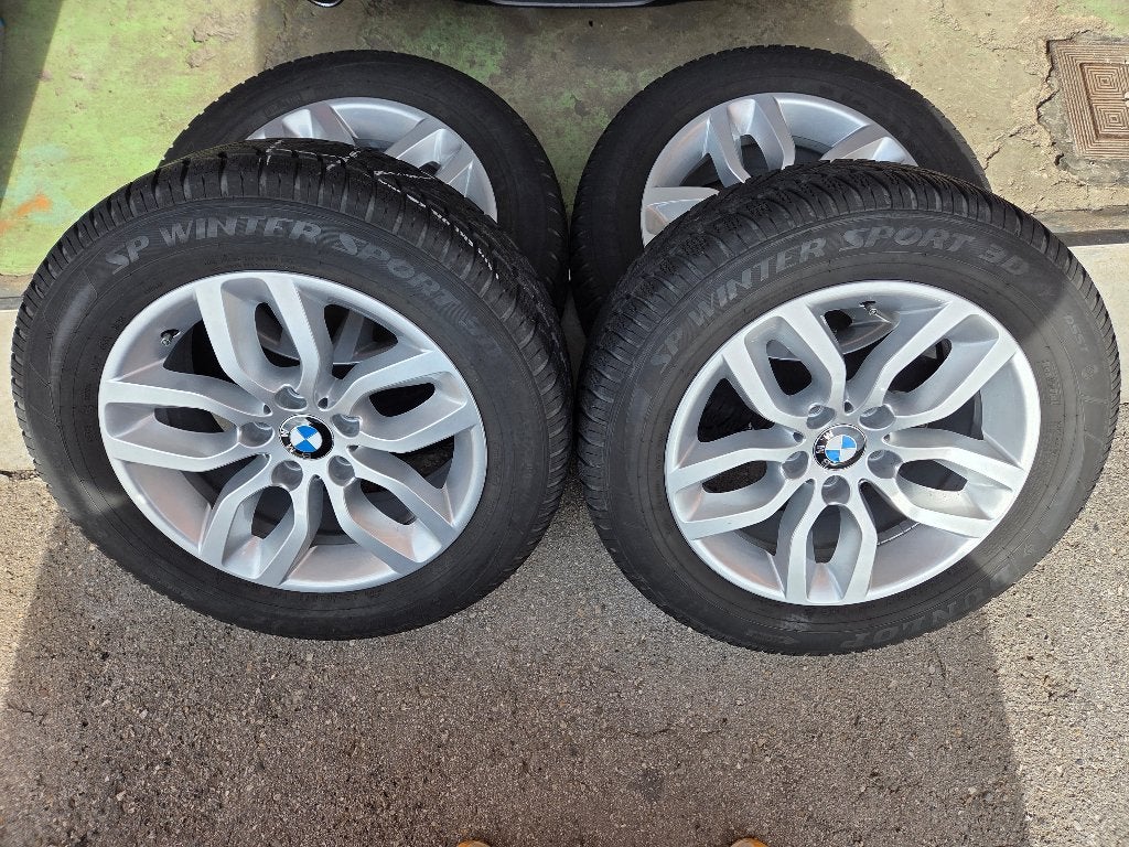 Jantes hiver bmw x3/x4, Pneus hiver, 17 pouces, Enlèvement, Utilisé