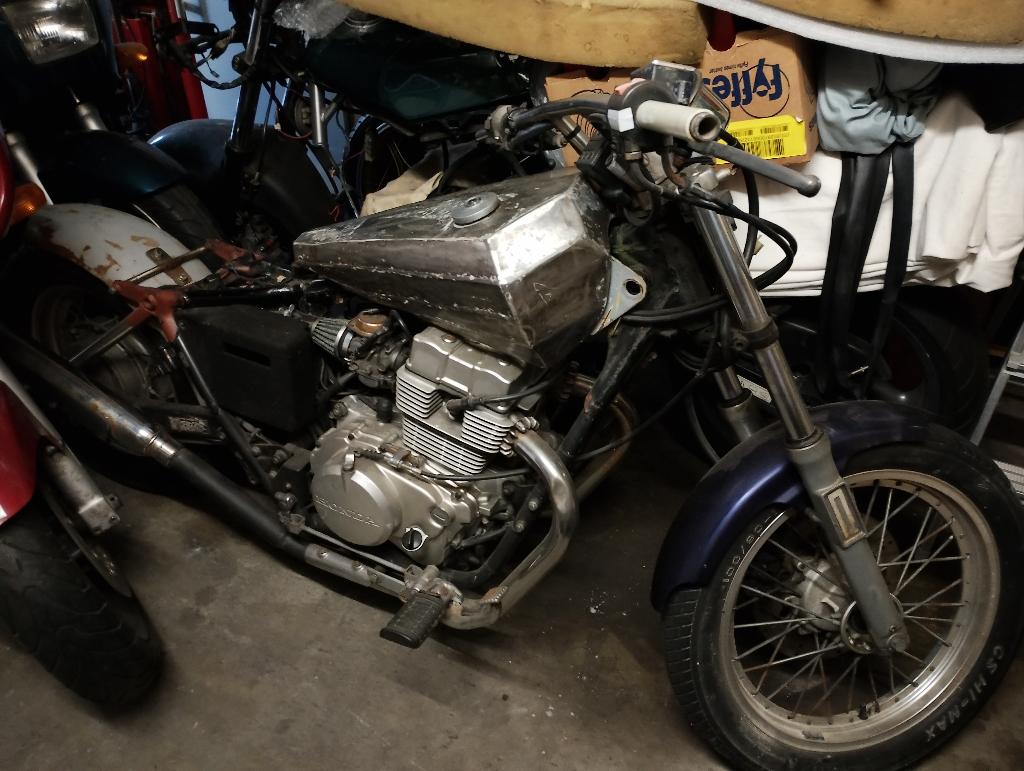 Honda Rebel 450cc, Enlèvement, Utilisé