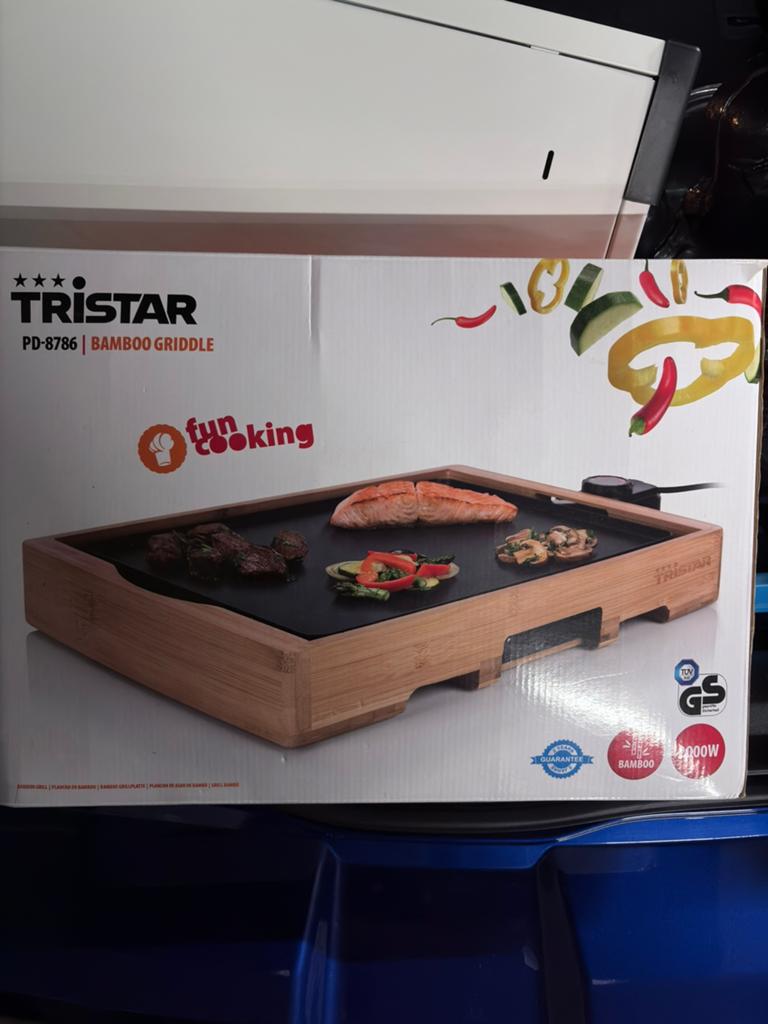 Grillplaat Tristar, Elektronische apparatuur, Grillplaten, Ophalen, Zo goed als nieuw