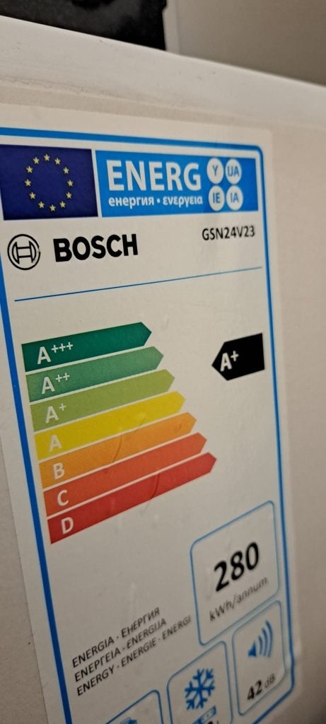 Congélateur Bosch A+, Electroménager, Congélateur, Classe énergétique A ou plus économe, Comme neuf, 60 à 90 cm