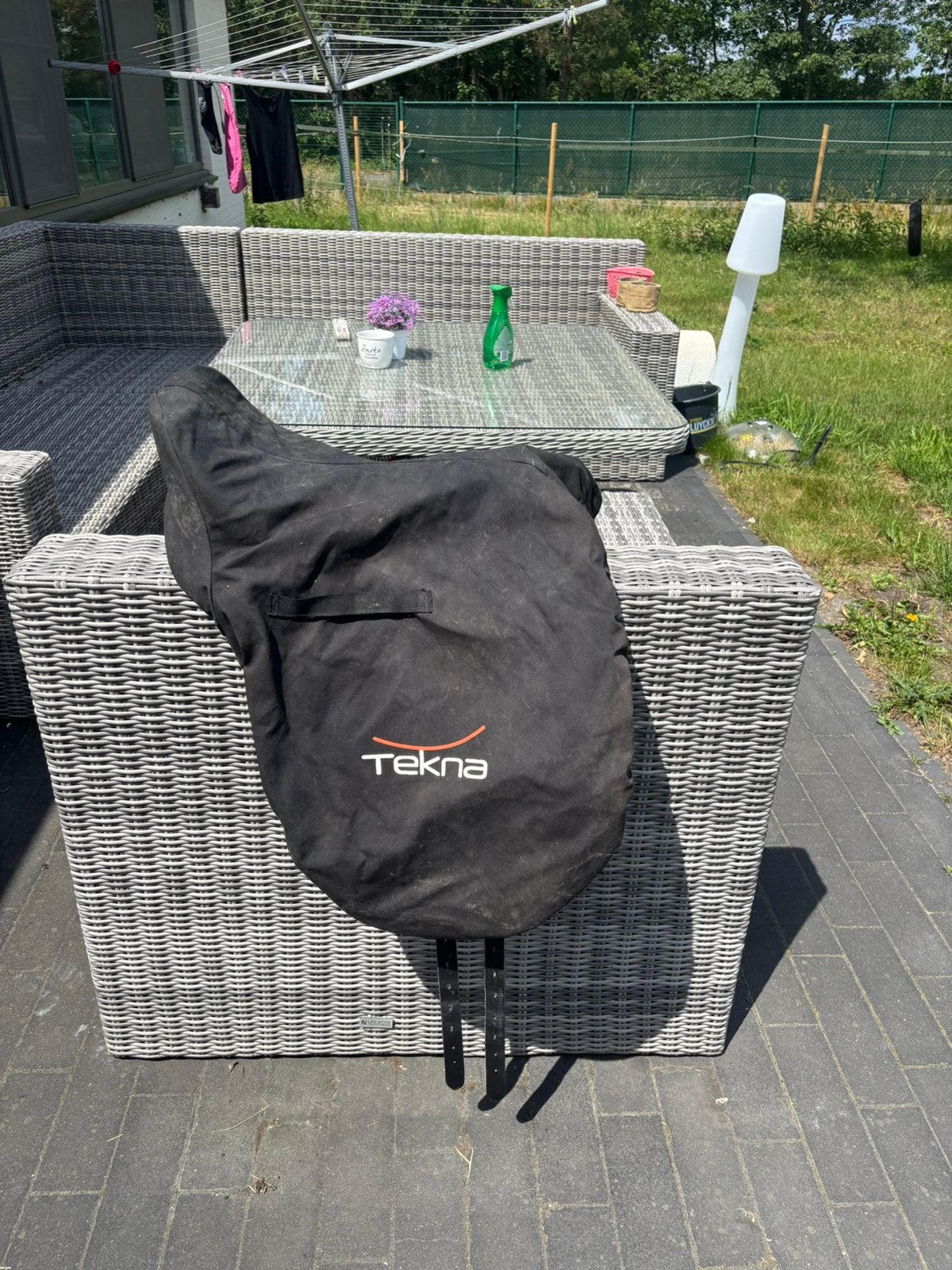Tekna dressuur zadel, Dieren en Toebehoren, Ophalen, Zo goed als nieuw, Dressuur