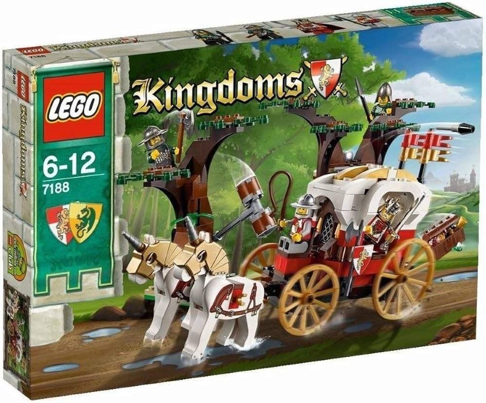 LEGO NIEUW = SEALED Castle 7188 King's Carriage Ambush, Nieuw, Ophalen of Verzenden, Castle, Complete set