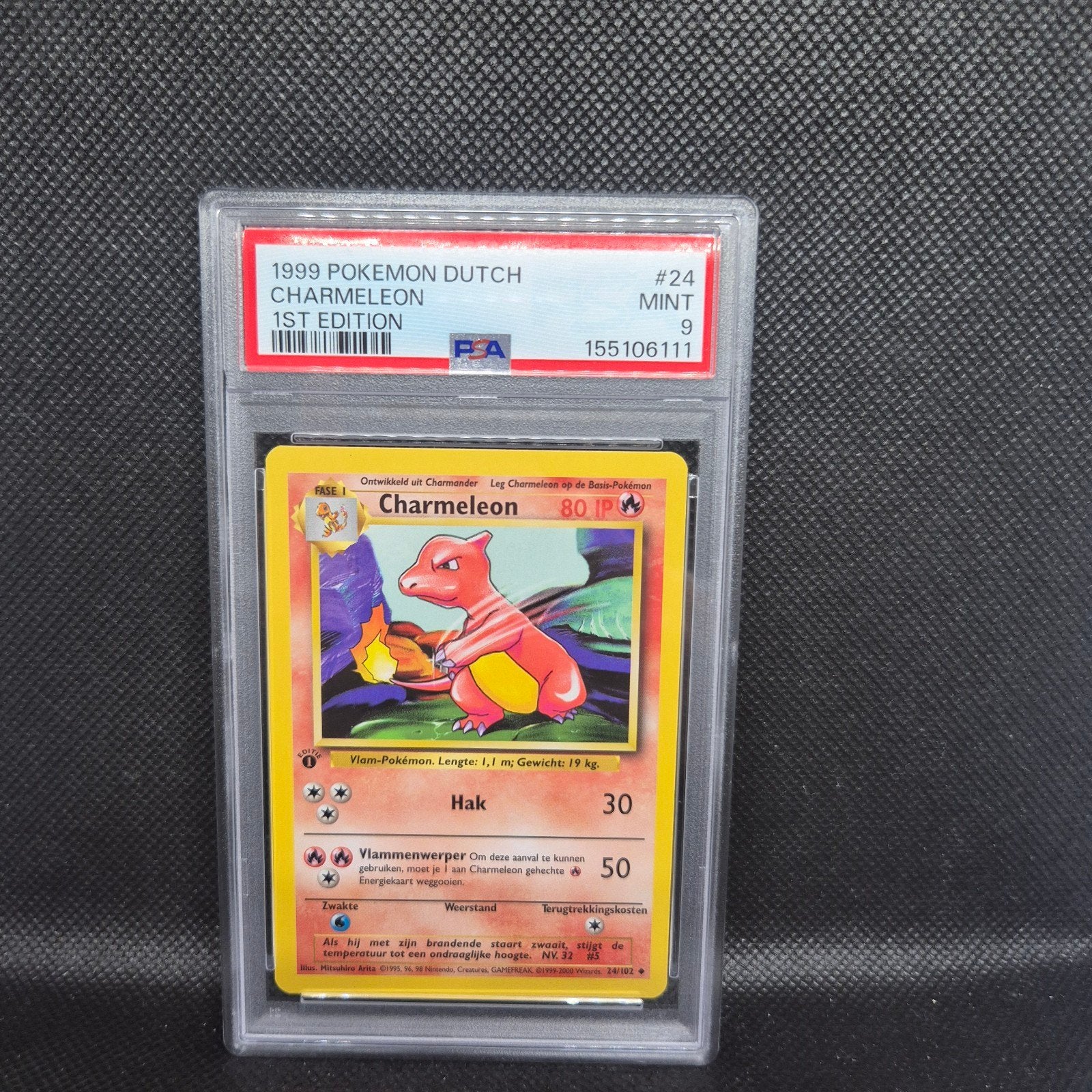 Charmeleon 1st Edition NL PSA 6, Enlèvement ou Envoi