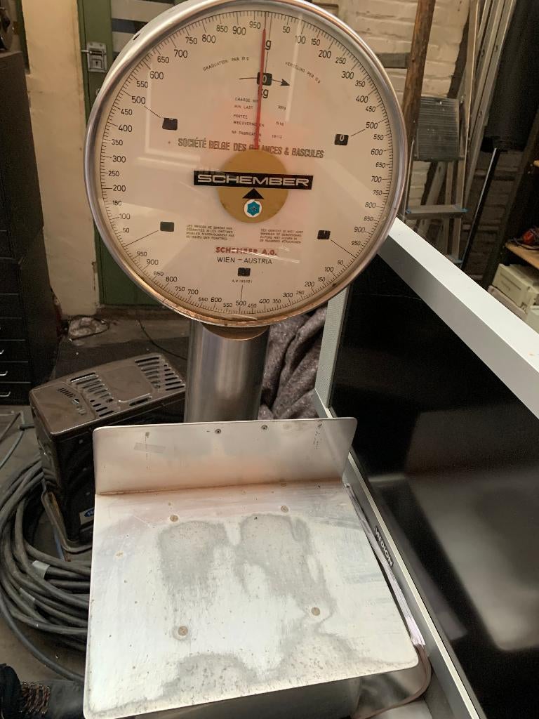 WEEGSCHAAL TOT 15 KG, Electroménager, Balances, Enlèvement, Comme neuf