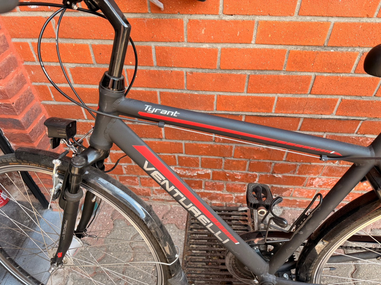 Venturelli tyrant herenfiets, Fietsen en Brommers, Ophalen, Zo goed als nieuw