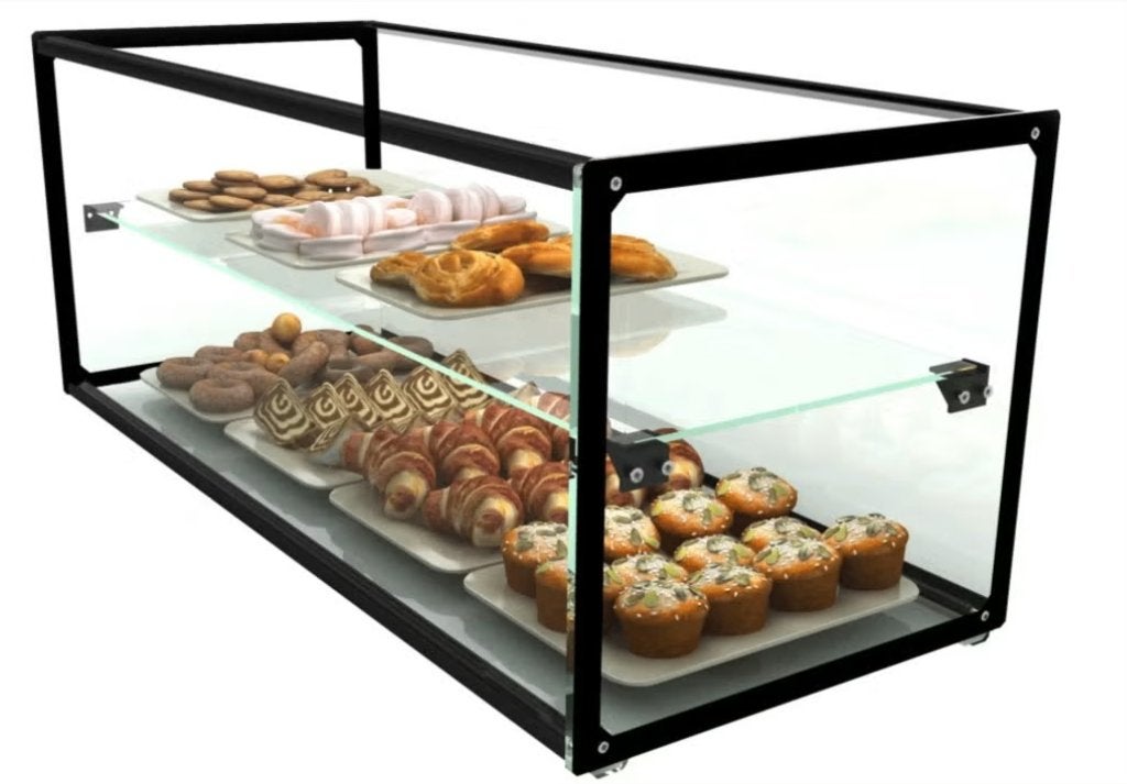 horeca vitrine 1, Ophalen