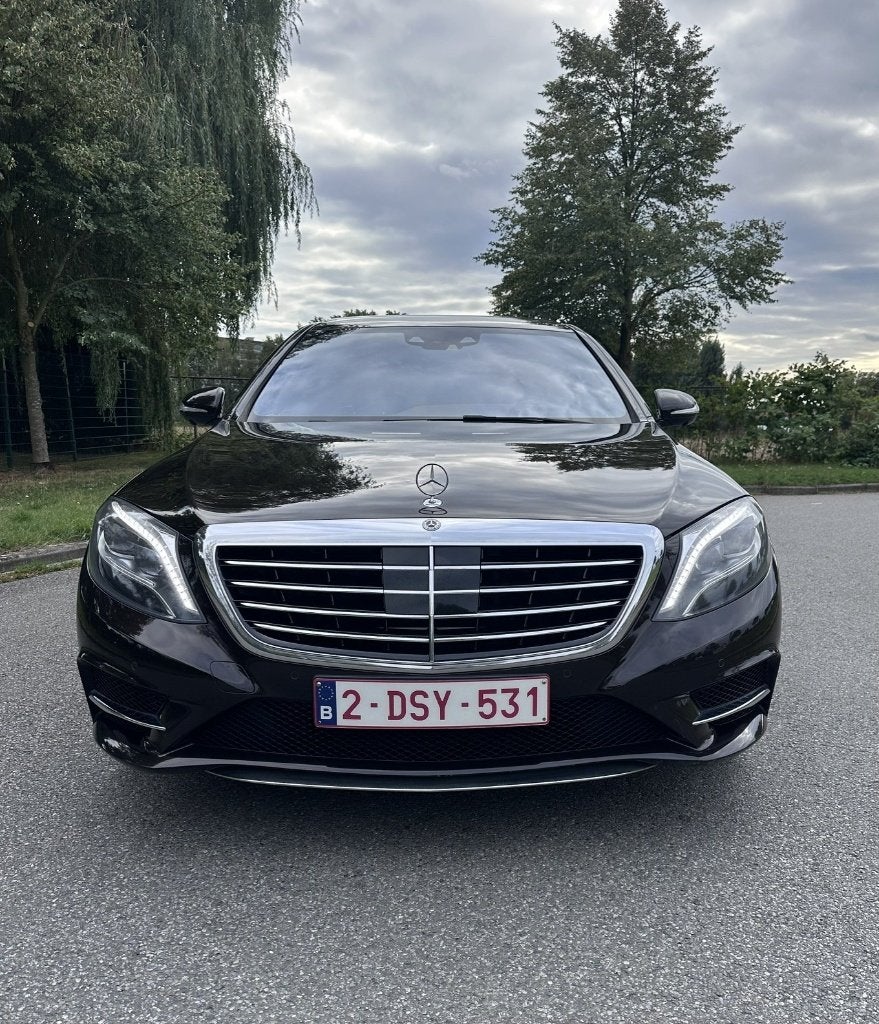 Mercedes S 350 d 4 Matic AMG Pano Keyless Led Full Option, Auto's, Automaat, Euro 6, Bruin, 2987 cc