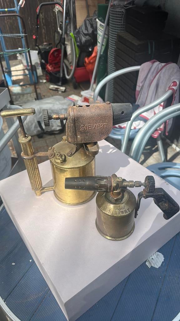 Sievert branders antiek 2 stuks, Antiek en Kunst, Ophalen of Verzenden