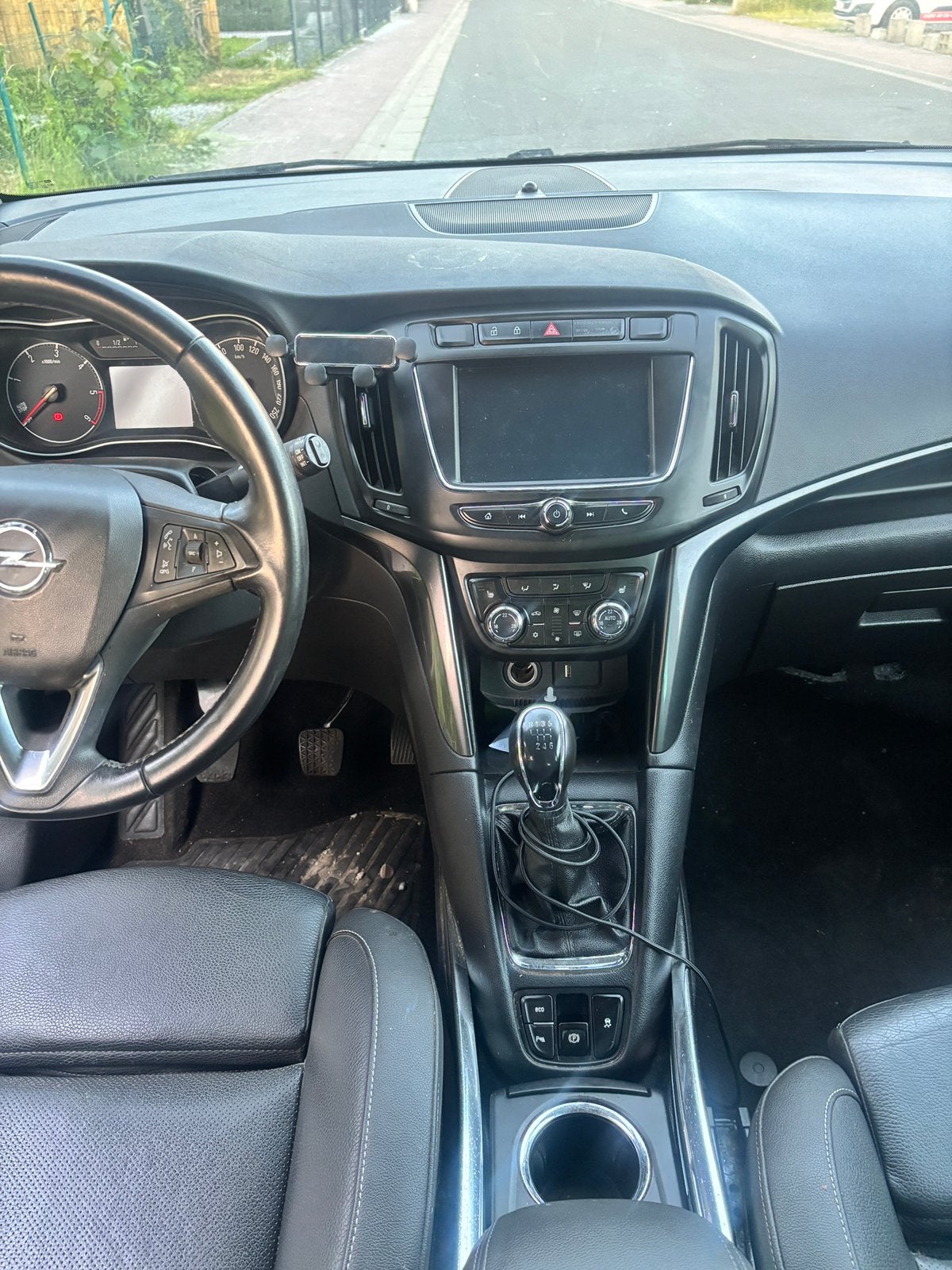 Opel Zafira C (P12) a vendre, Cuir, Entreprise, 7 places, Noir