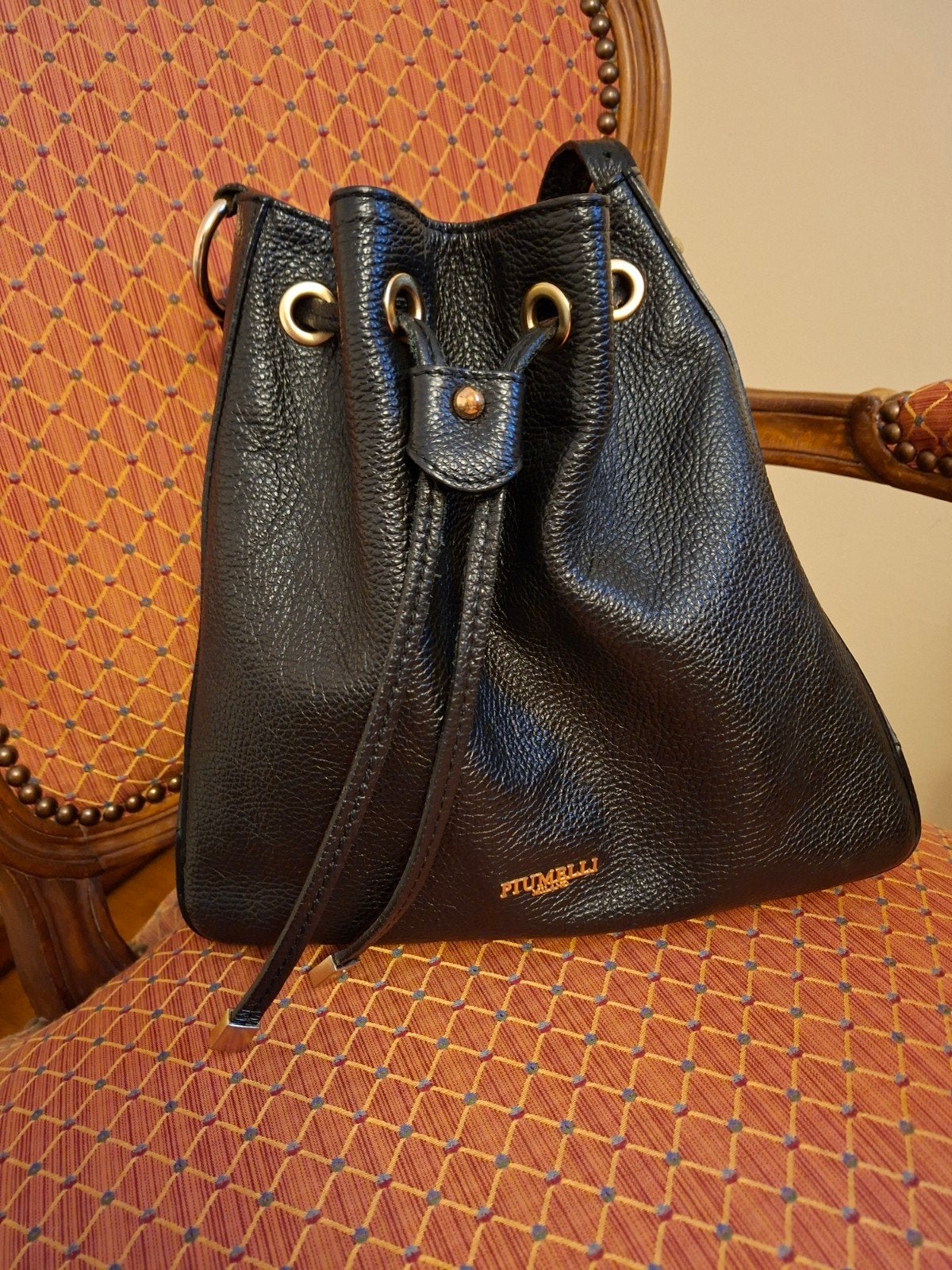 sac en cuir noir, Enlèvement ou Envoi, Comme neuf, Noir, Autres types
