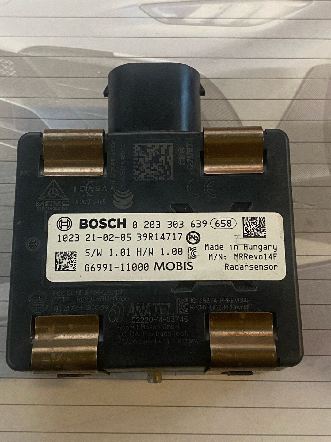 KIA PICANTO ACC Sensoren (afstand) met 0203303639, Kia, -, Utilisé, -