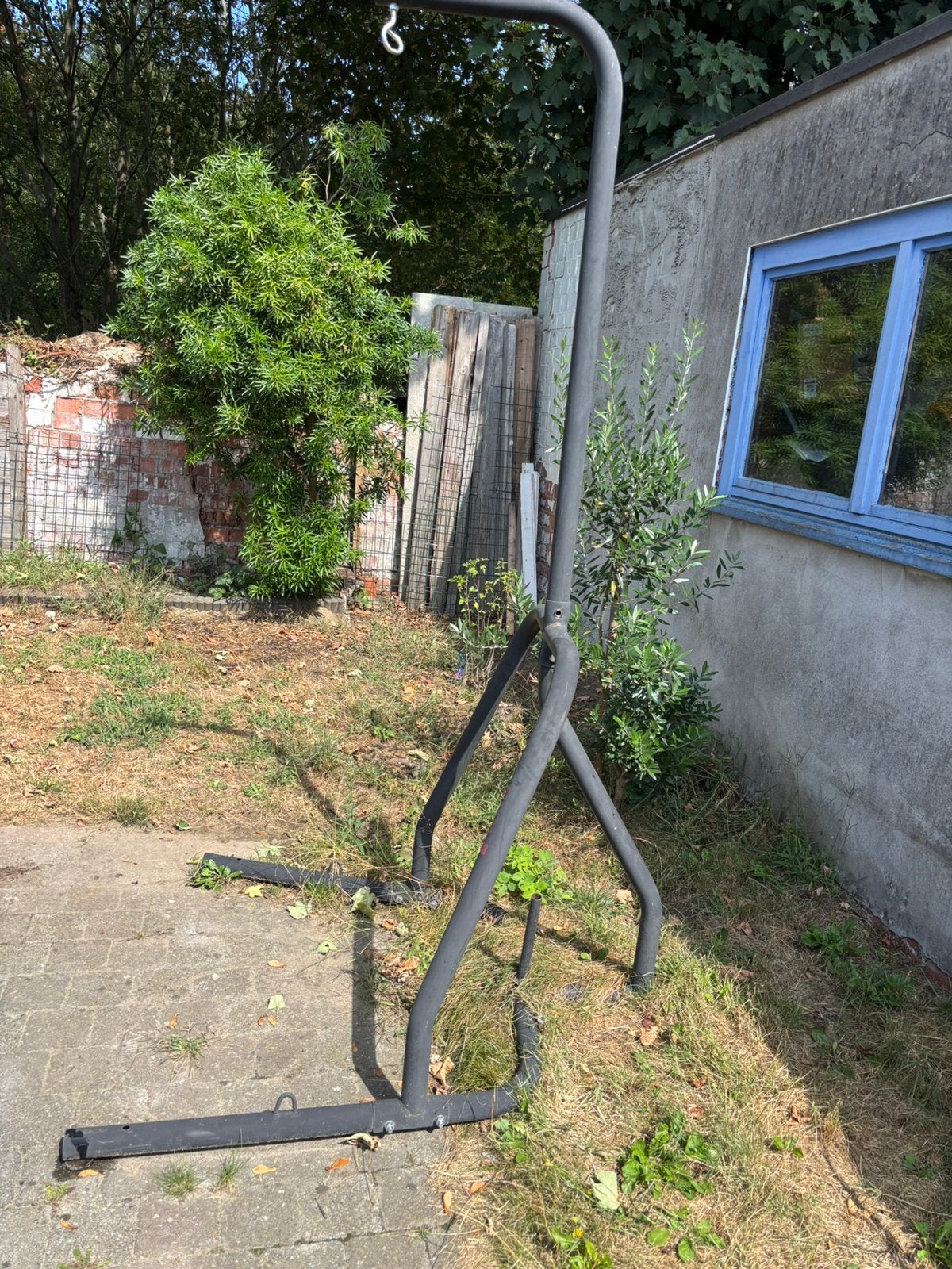Bokszak + staander, Ophalen, Gebruikt, Bokszak