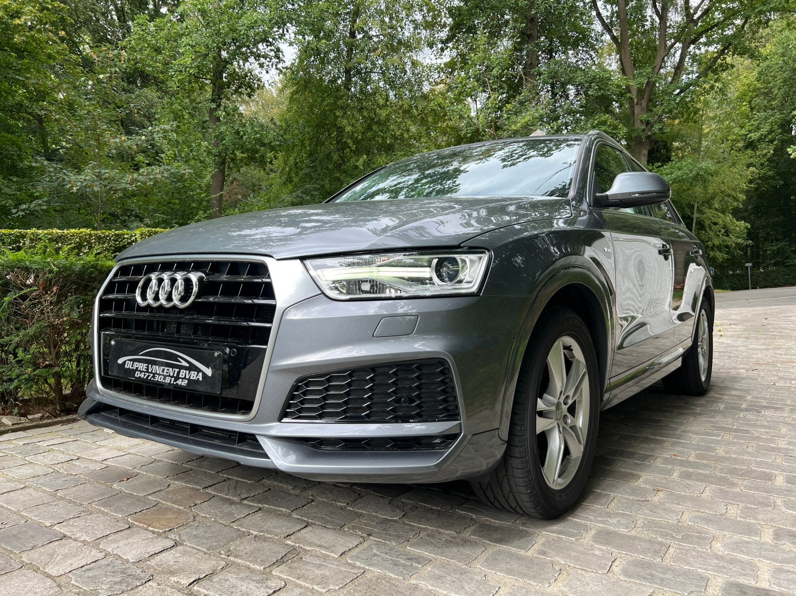 Audi Q3   1.4 TFSI S line*aut*, Auto's, Automaat, Navigatiesysteem, Leder, 5 zetels
