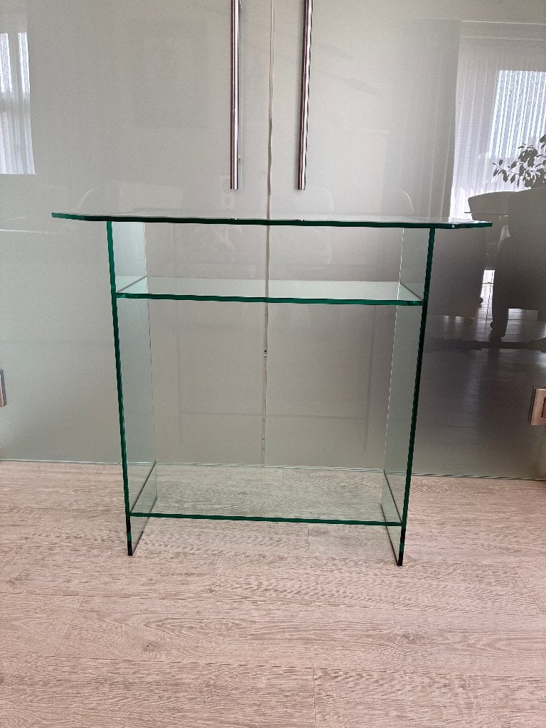Table d'appoint - Sidetable, Maison & Meubles, 25 à 50 cm, 50 à 100 cm, Comme neuf, Verre
