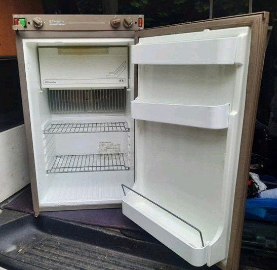 Electrolux RM-4361 camper caravan koelkast frigo op gas 220v, Caravans en Kamperen, Ophalen of Verzenden