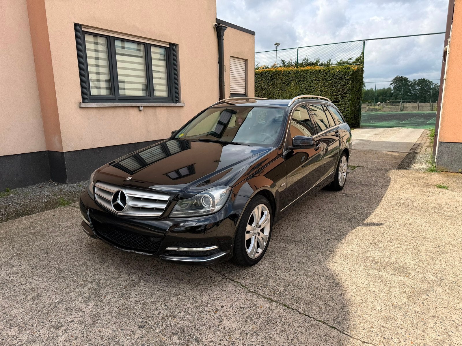 Mercedes C200 CDI Avantgard 210.000km 2011 enkel zo meenemen, Auto's, 100 kW, Euro 5, Achterwielaandrijving, Zwart
