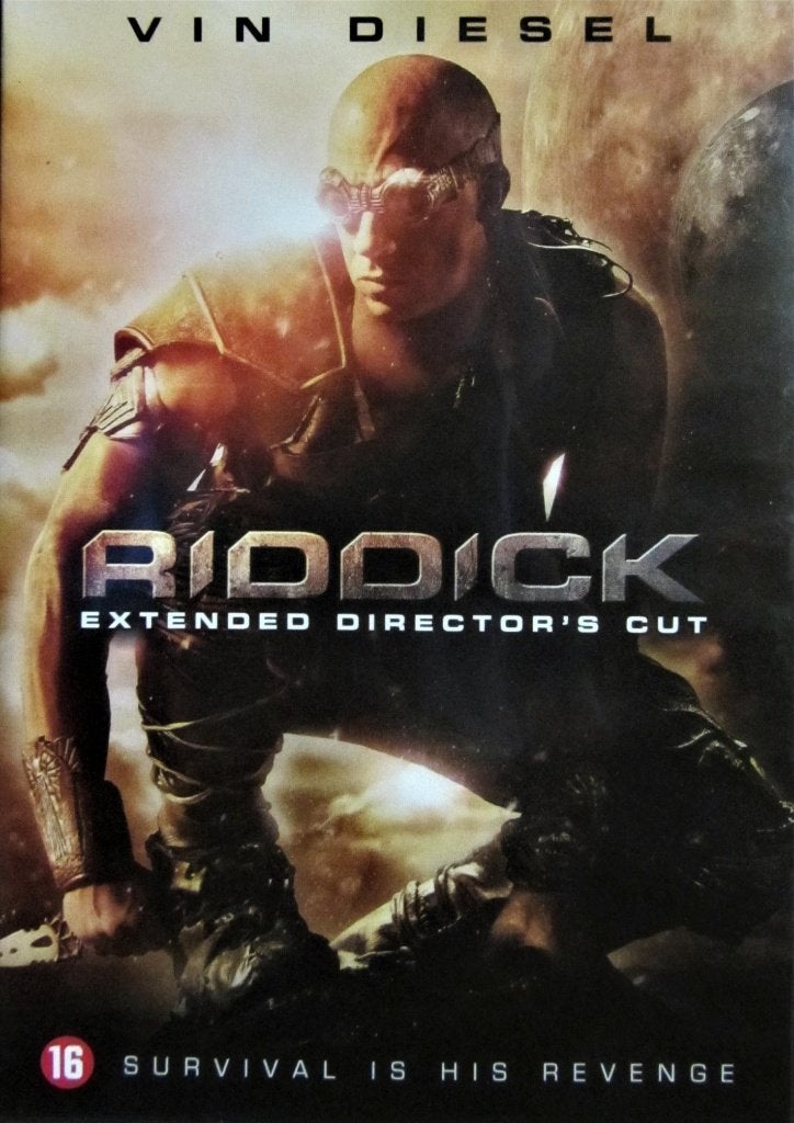 DVD AKTIE- RIDDICK (VIN DIESEL), CD & DVD, DVD | Action, Enlèvement ou Envoi, Anglais, Tous les âges, Thriller d'action
