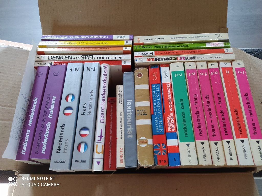woordenboeken, Boeken, Ophalen, Gelezen