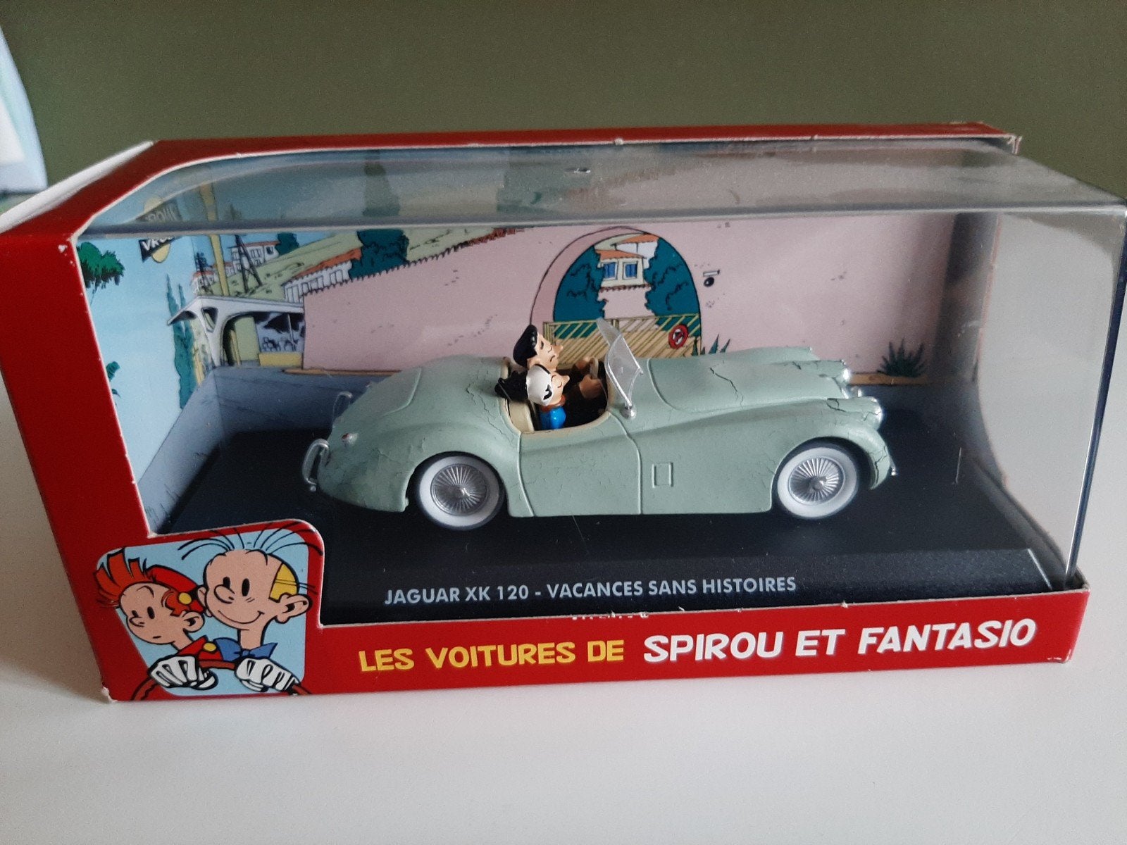Voiture Spirou Jaguar XK 120, Enlèvement ou Envoi, Voiture