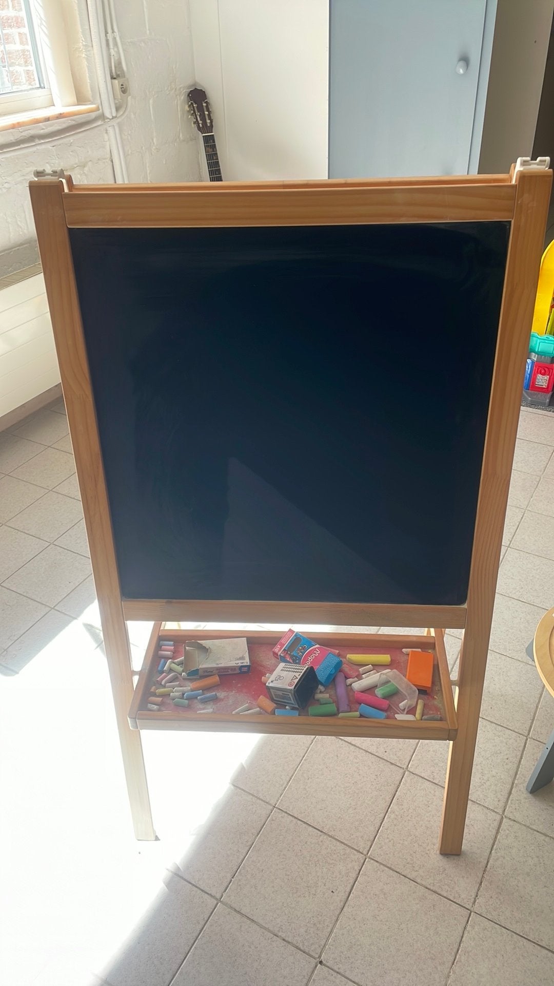 Tableau noir pour craies et blanc pour Markers effacables, Diversen, Schoolborden, Ophalen, Gebruikt, Whiteboard